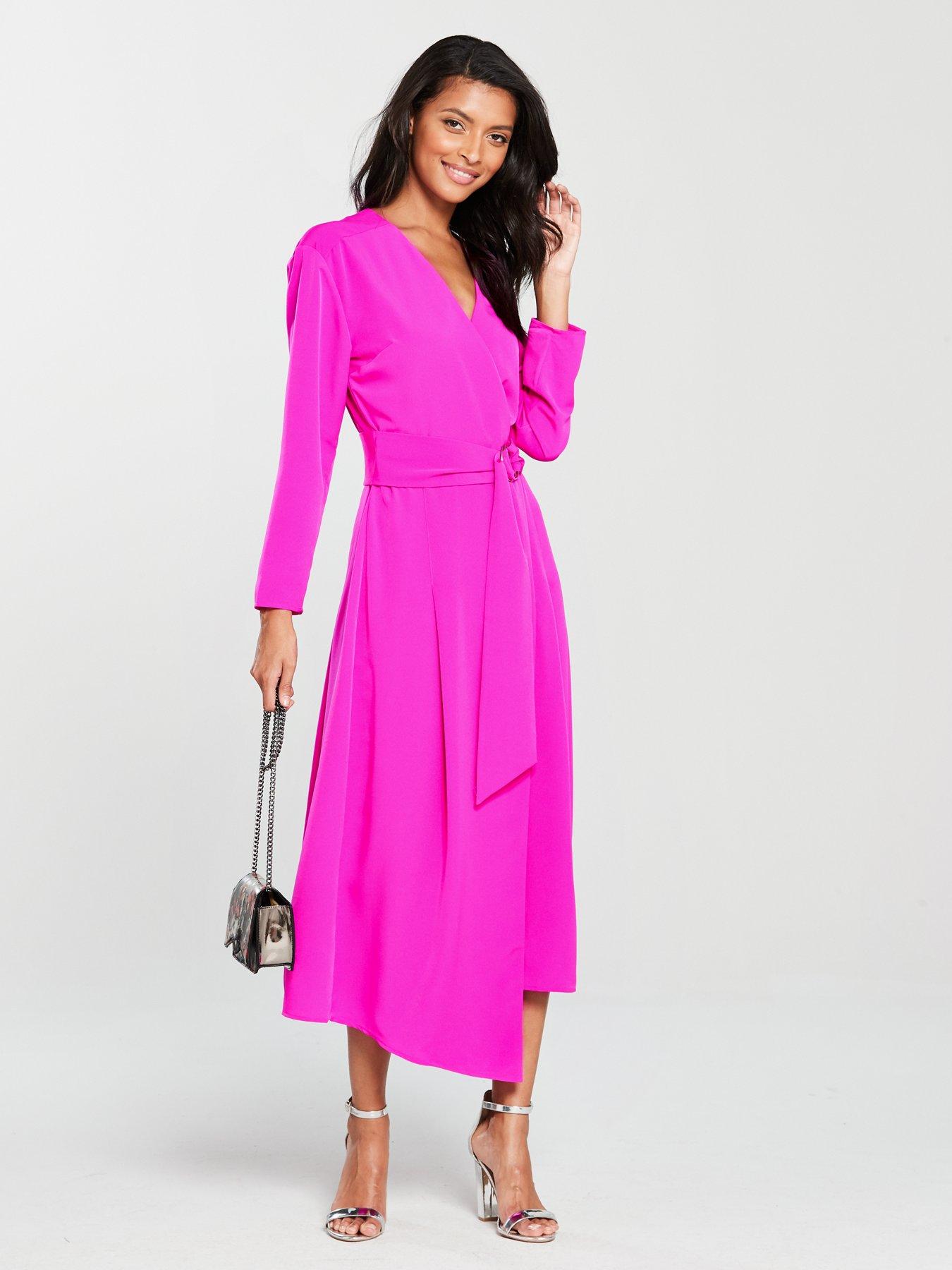 Pink Midi Dress